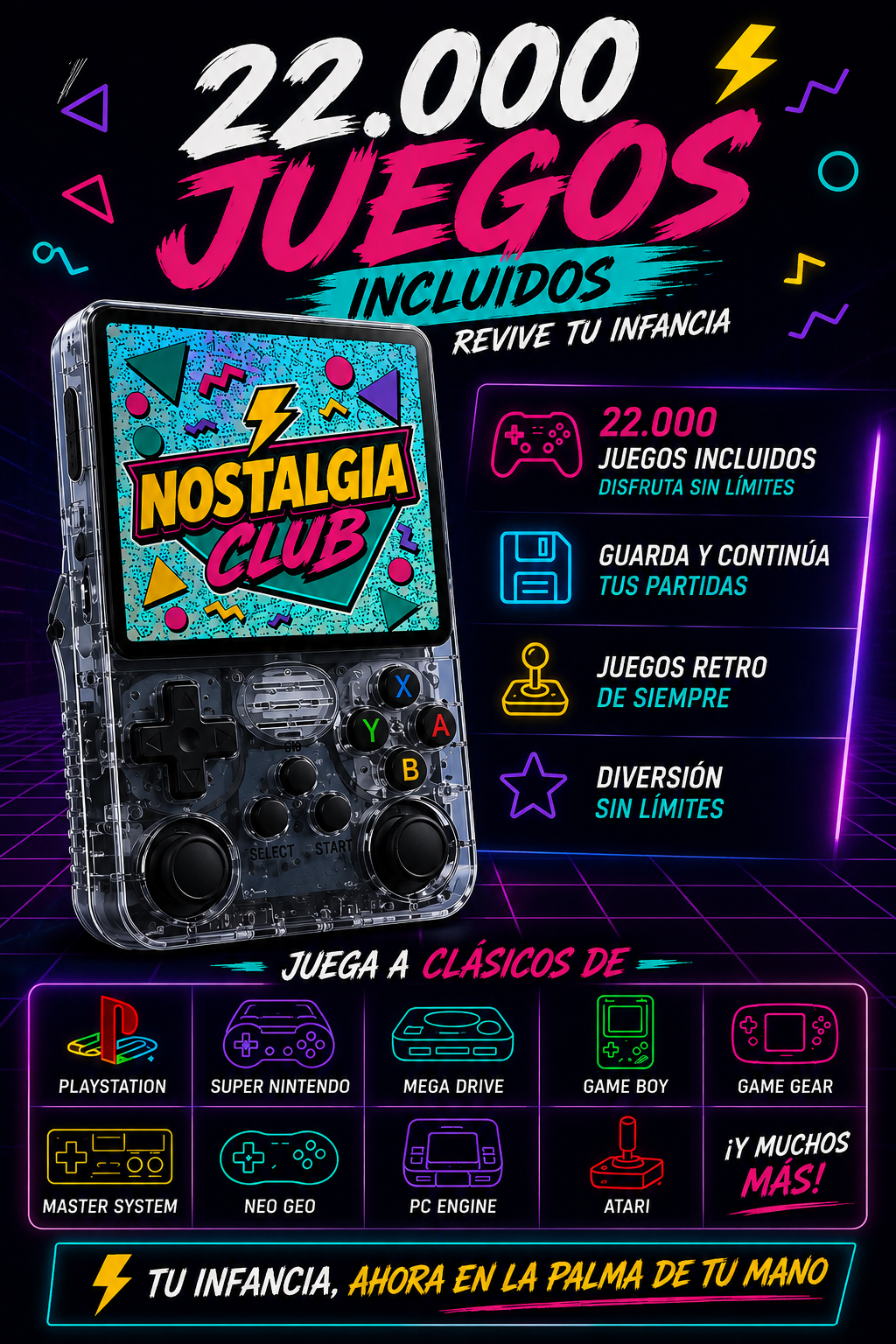 R36S - Consola Retro Portátil